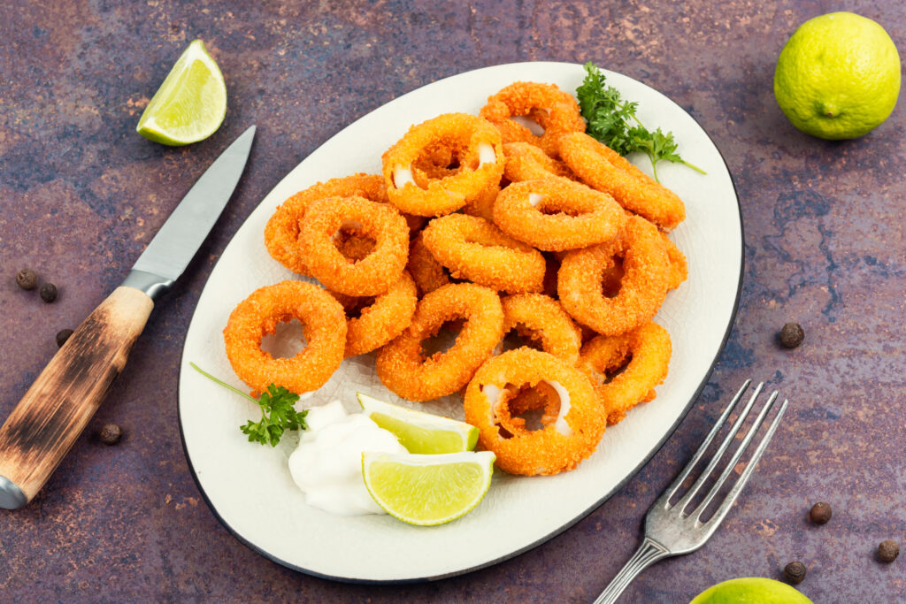 Calamars frits