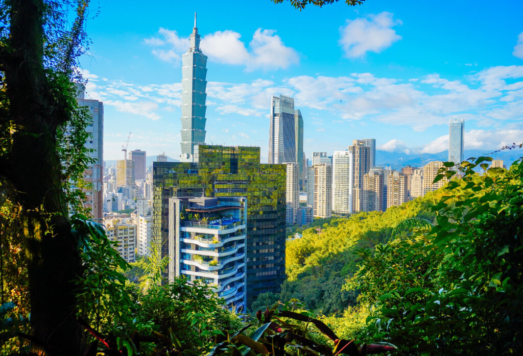 Vue sur Taipei