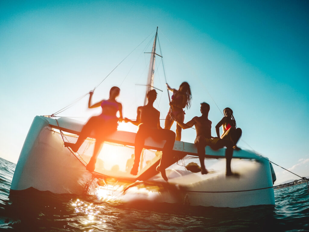 Sortie en mer en catamaran