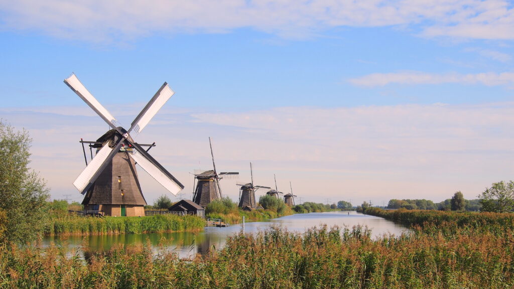 Les moulins de Kinderdijk