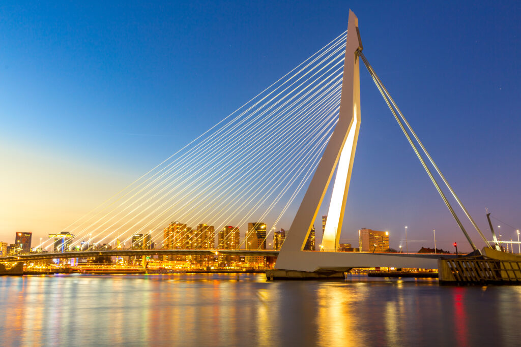 Pont Érasmus à Rotterdam