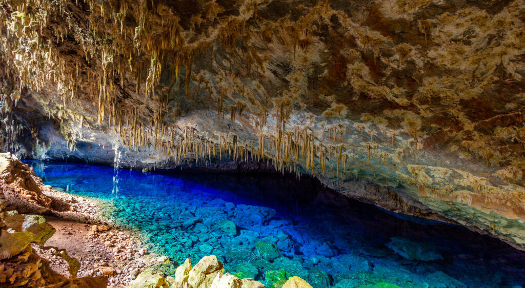 Le célèbre « lagon bleu » (lago azul ) de Bonito