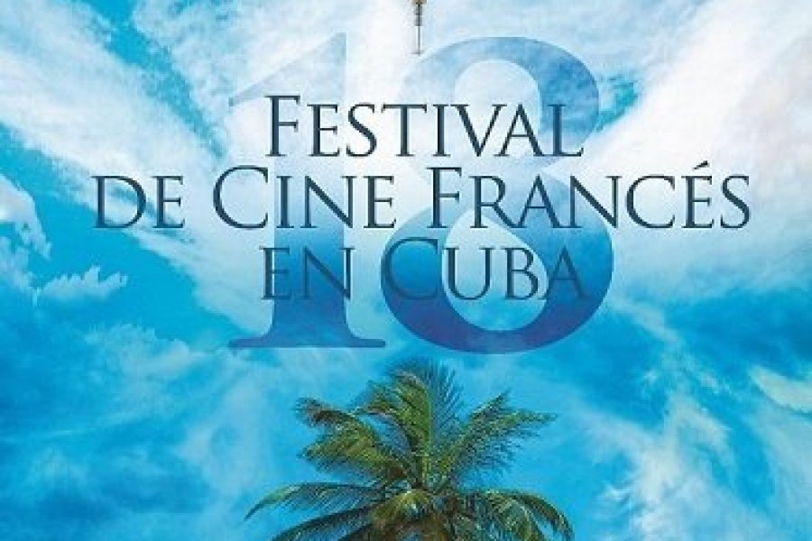 Affiche du 18ème festival du cinéma français à Cuba