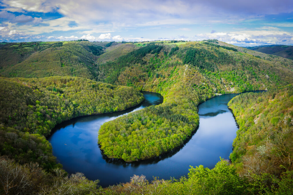 La rivière de la Sioule dans le Puy-de-Dôme