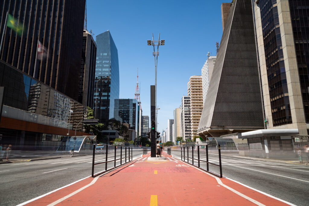 Avenue Paulista à São Paulo