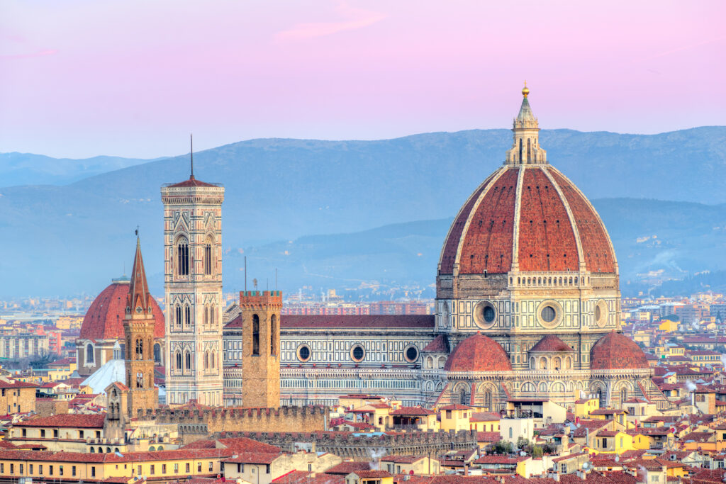 Vue sur le Duomo de Florence