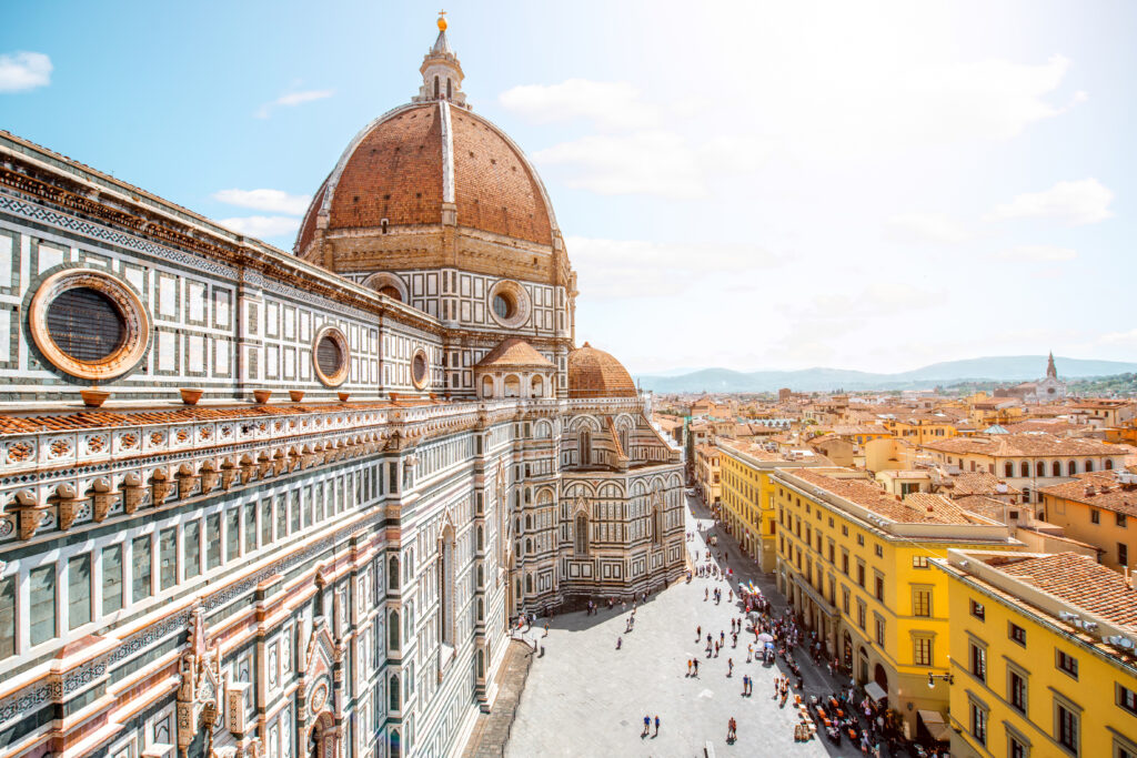 Vue sur le Duomo de Florence