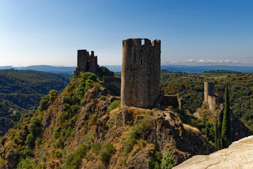 Les châteaux de Lastours dans l'Aude