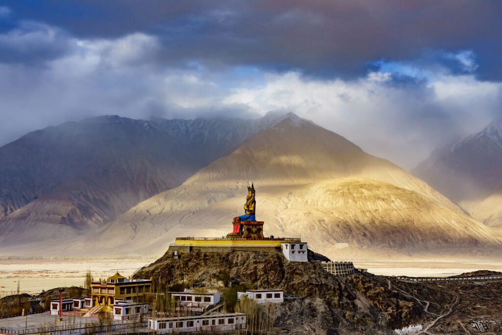 Vue sur Leh, la capitale du Ladakh
