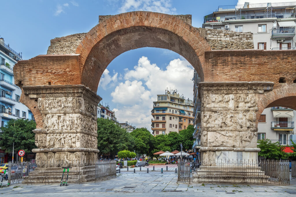 L'arc de Galère à Thessalonique