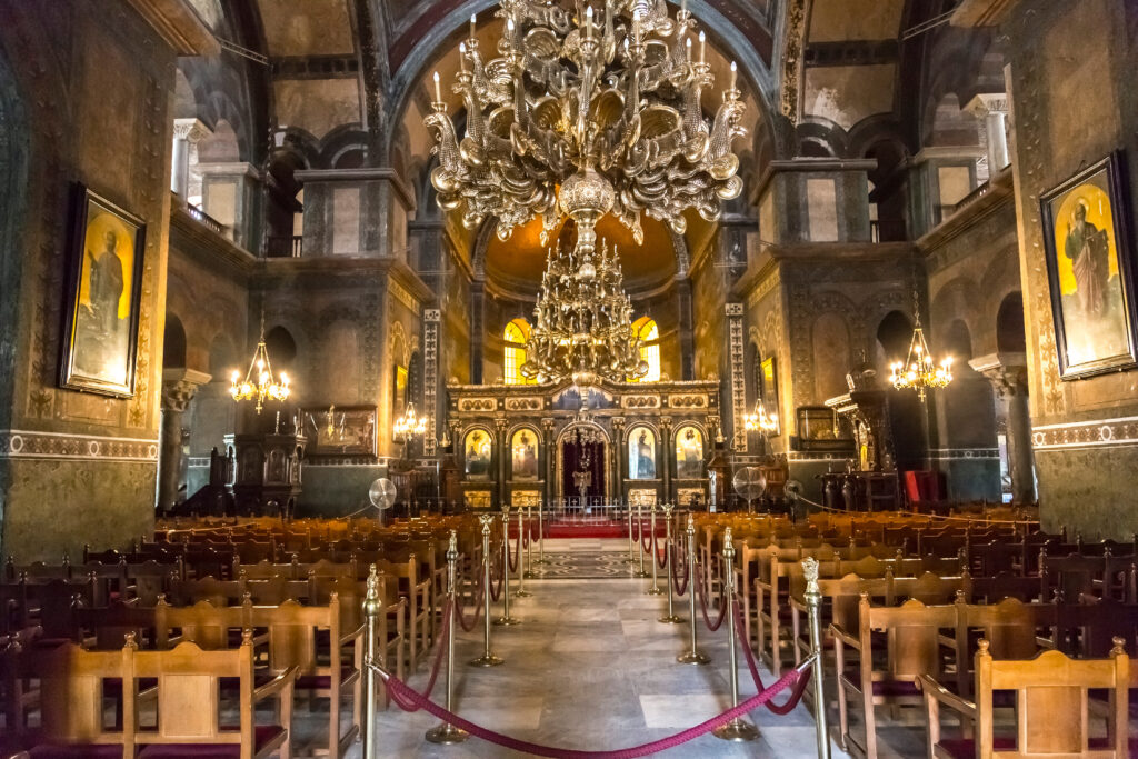 L'église Agia Sofias à Thessalonique