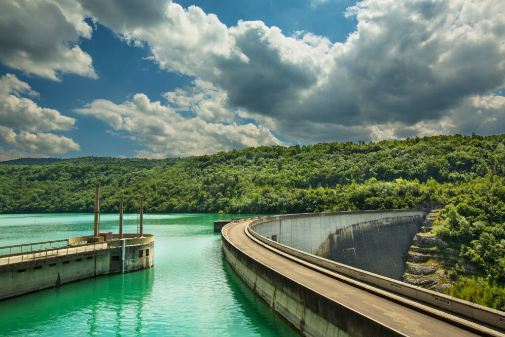 Villages fantômes France : Barrage de Vouglans