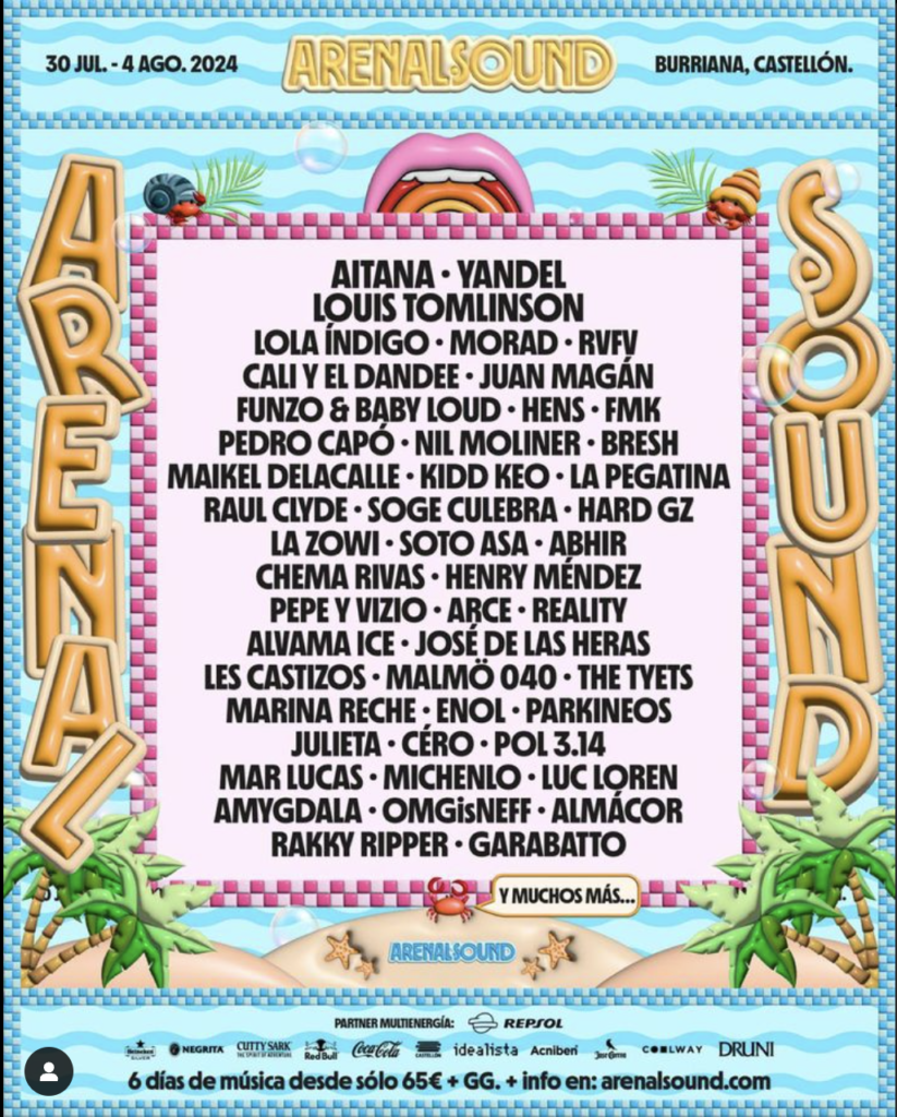 arenal sound festival