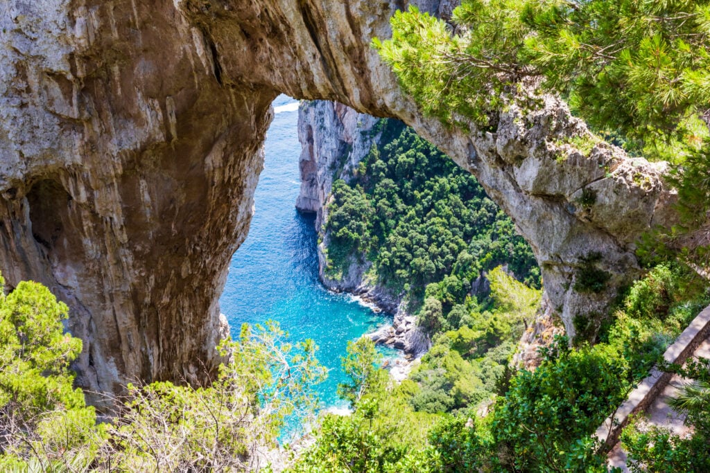 L’Arco Naturale à Capri