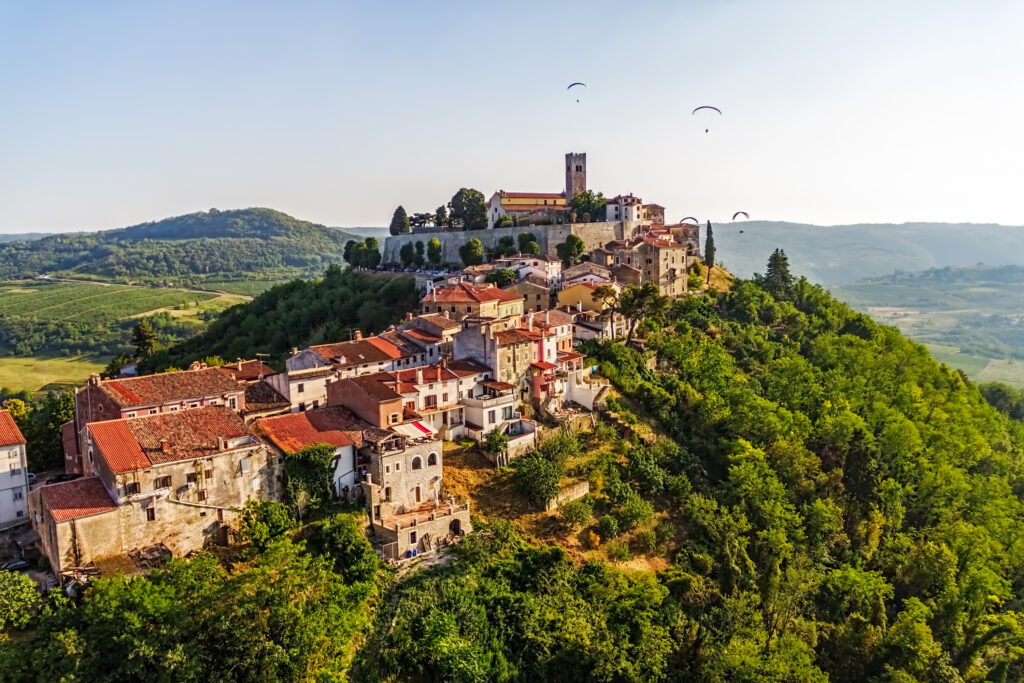 Motovun en Istrie 