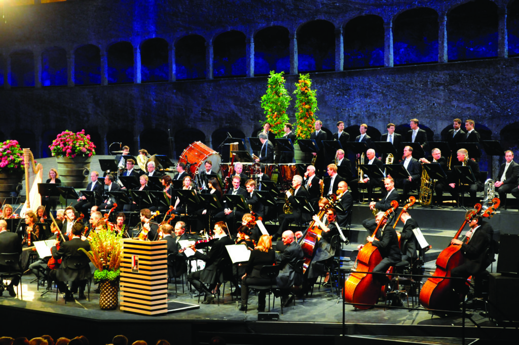 Concert classique à la Felsenreitschule.