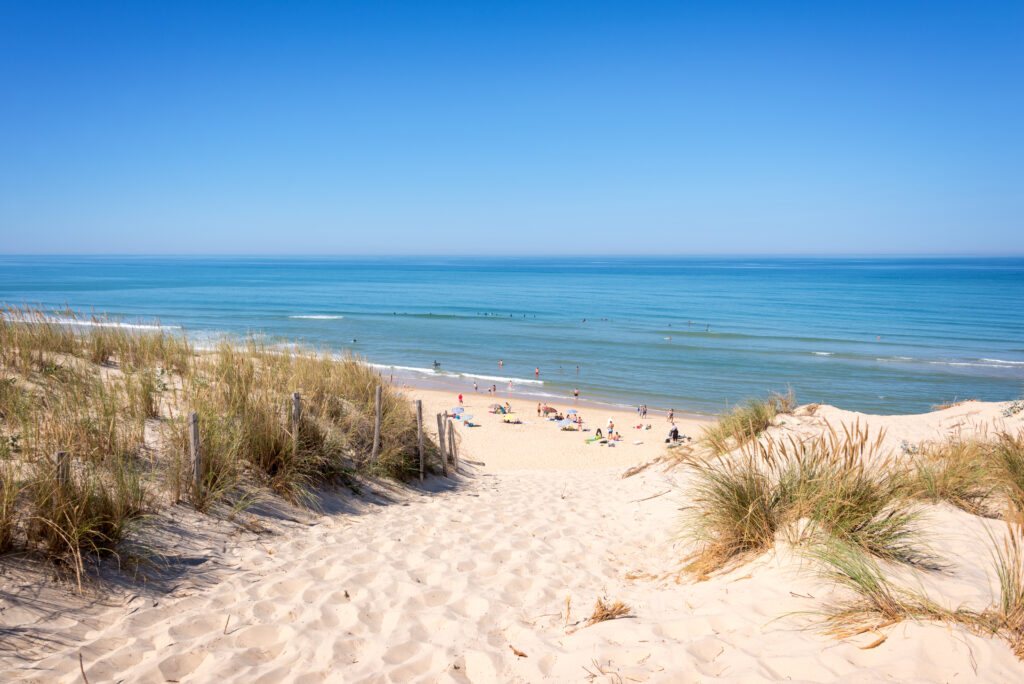 Plage à Lacanau