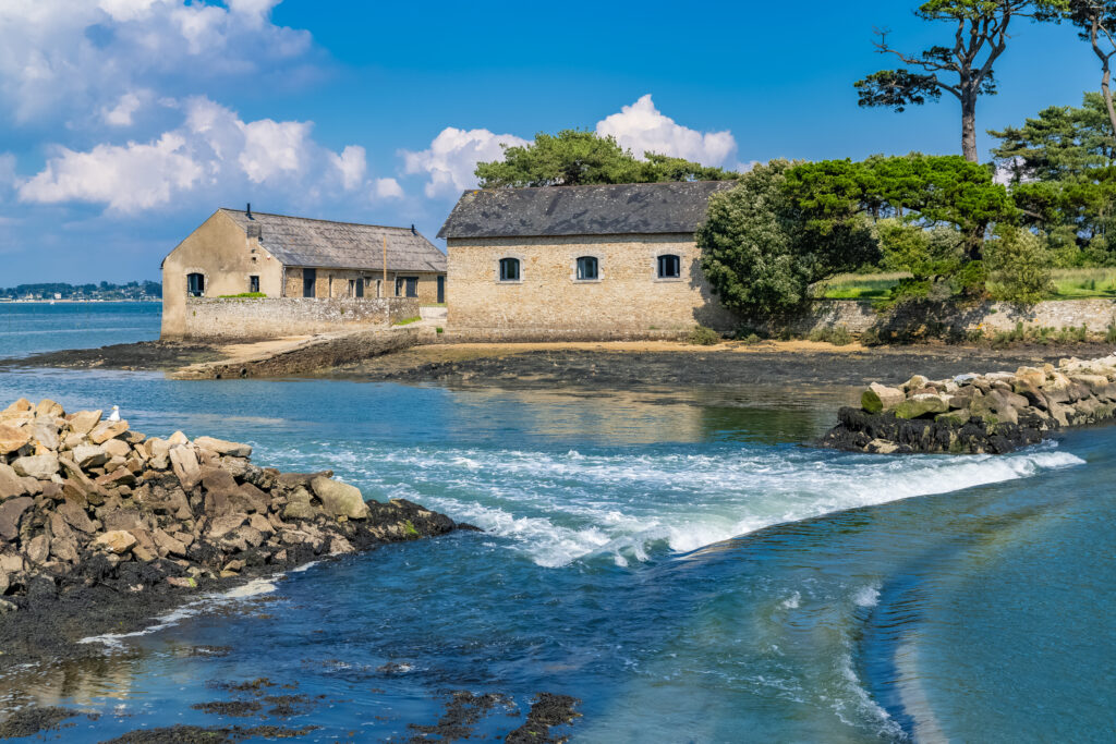 L'île Berder dans le Morbihan 