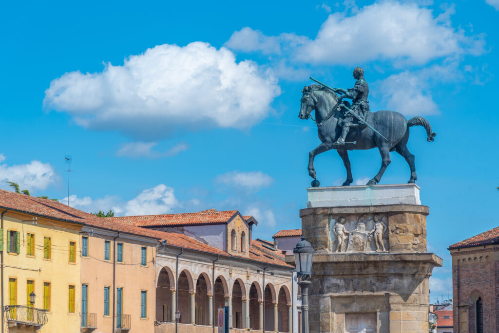 La statue de Gattamelata à Padoue