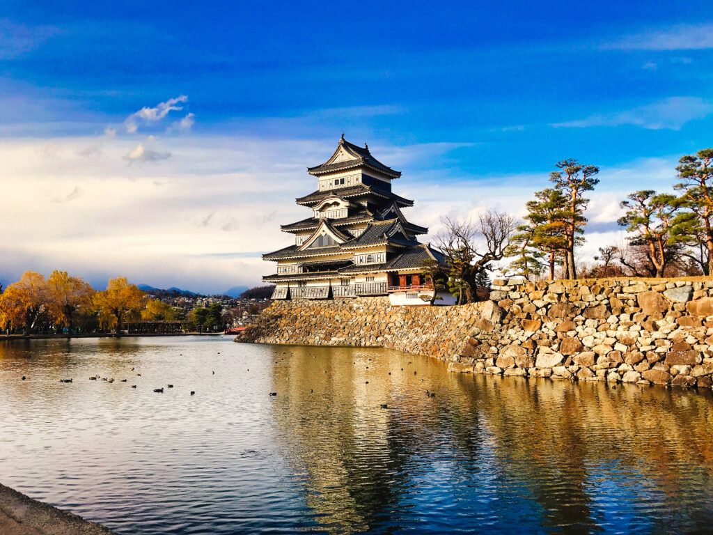 Le château de Matsumoto au Japon