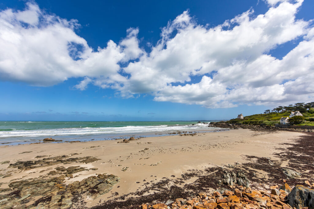 La Plage de Kervel, Locquirec