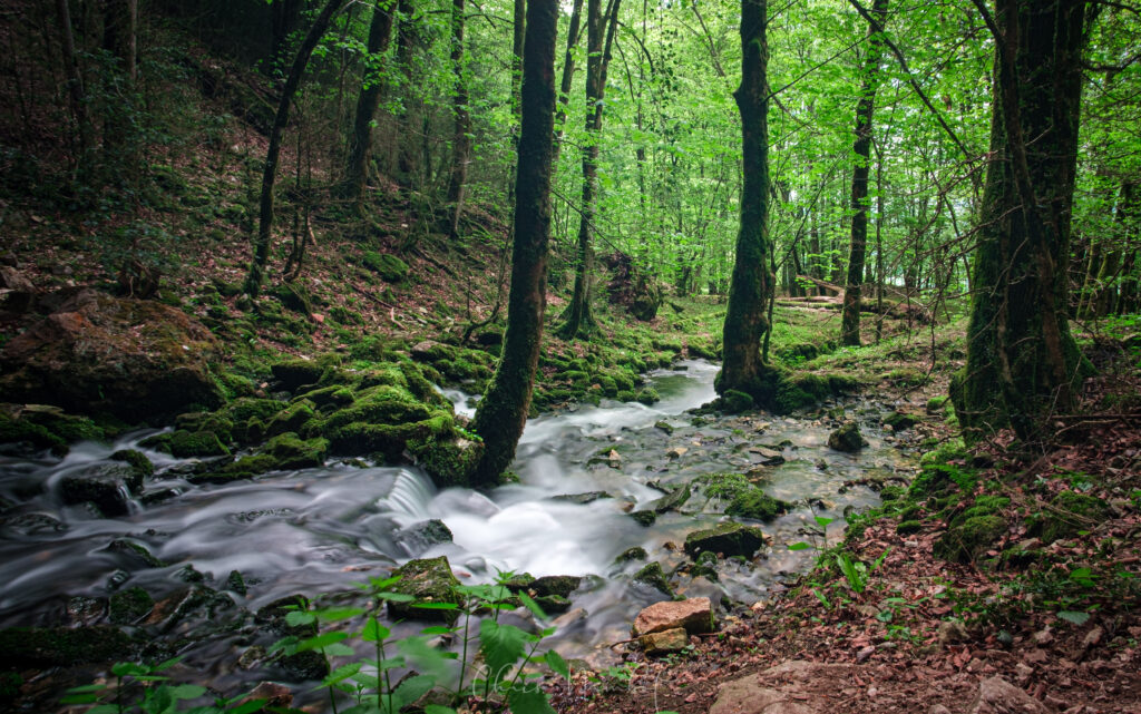 La cascade de Moulin Marquis dans le Vercors 