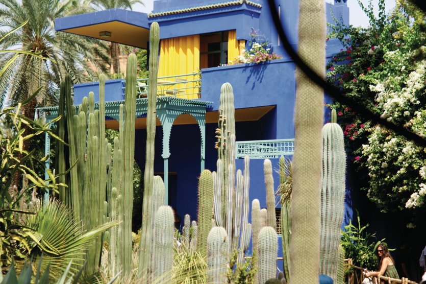 Le jardin et l'atelier de Majorelle. - © Sébastien CAILLEUX