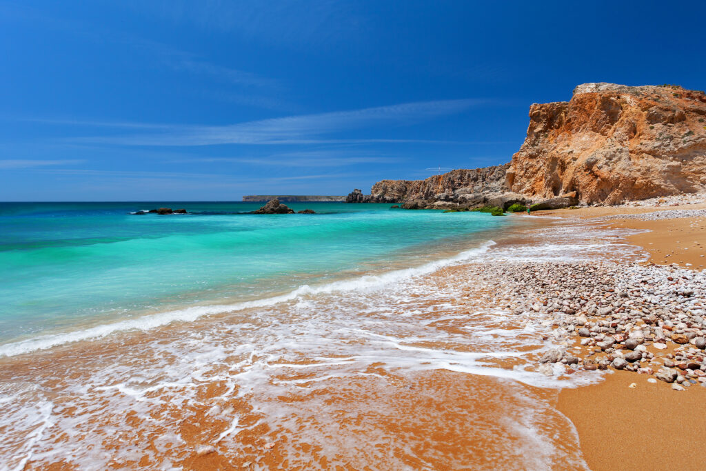 Plage à Sagres en Algarve