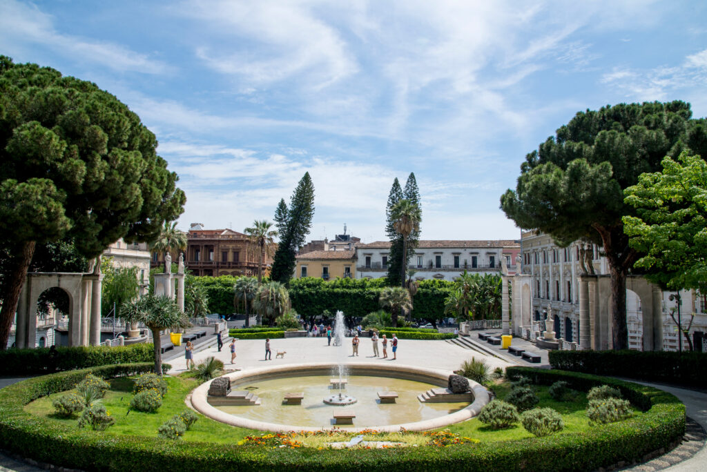 Lls jardins de la « Villa Bellini »