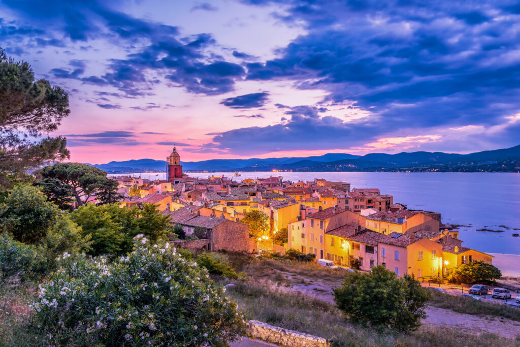 Vue sur Saint Tropez