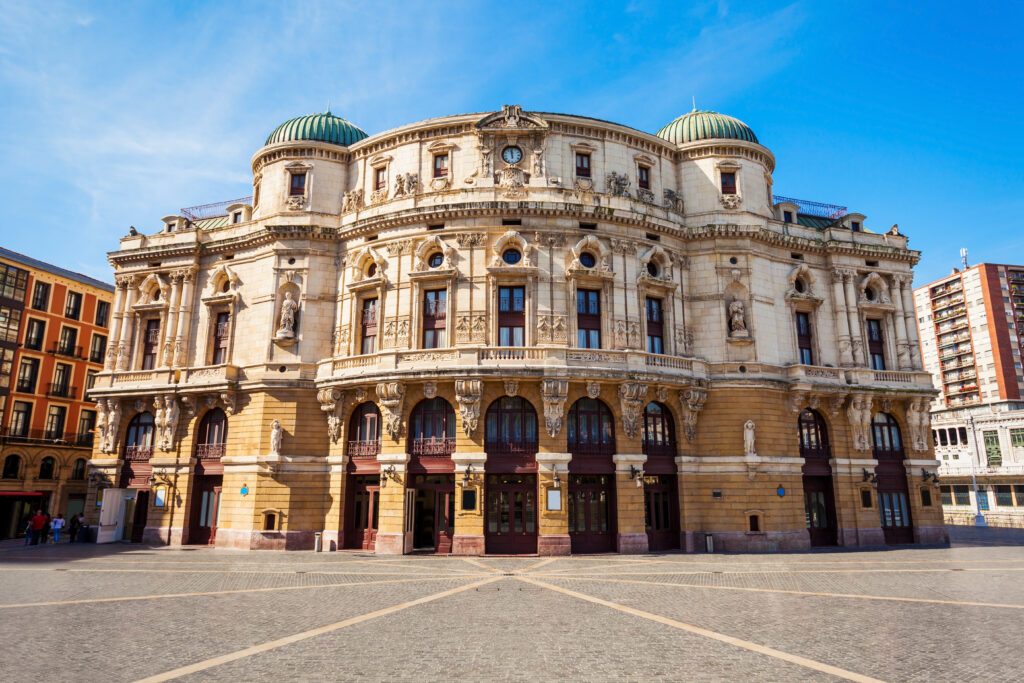 Le théâtre Arriaga à Bilbao