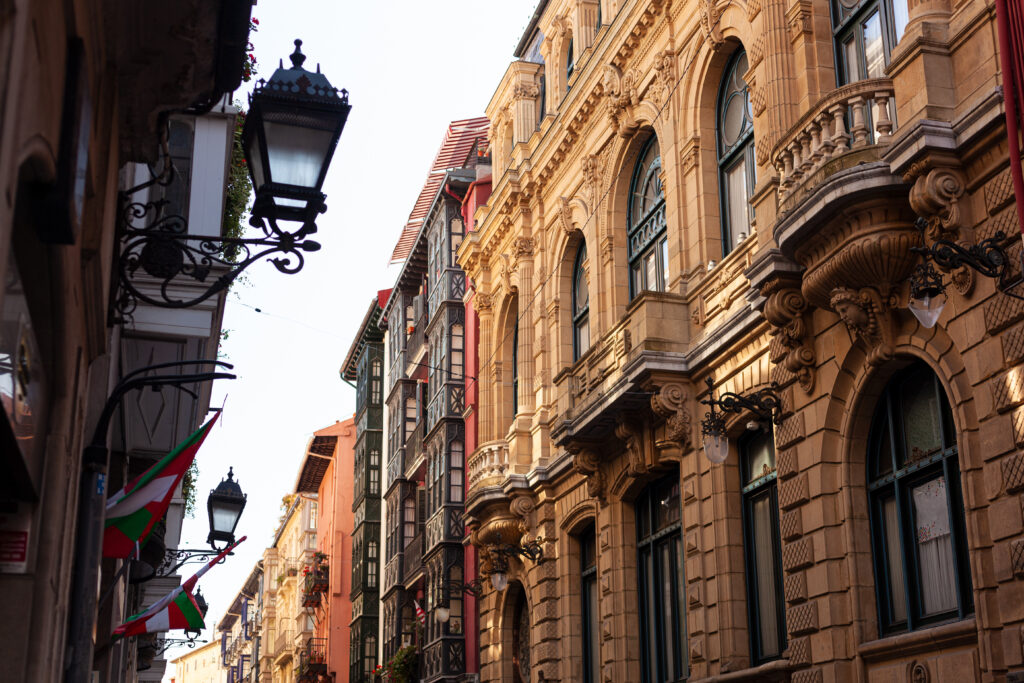 Le quartier ancien Casco Viejo de Bilbao