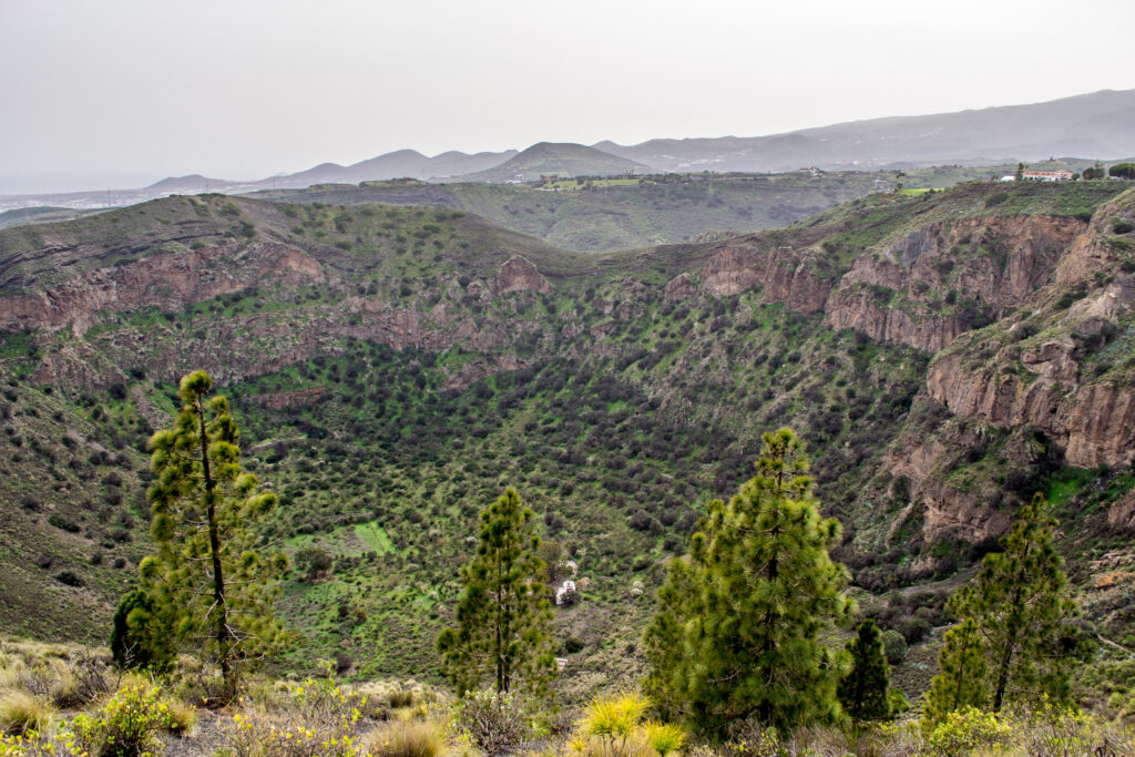 Le parcours de la Caldera de Bandama 