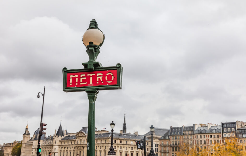 Métro à Paris 