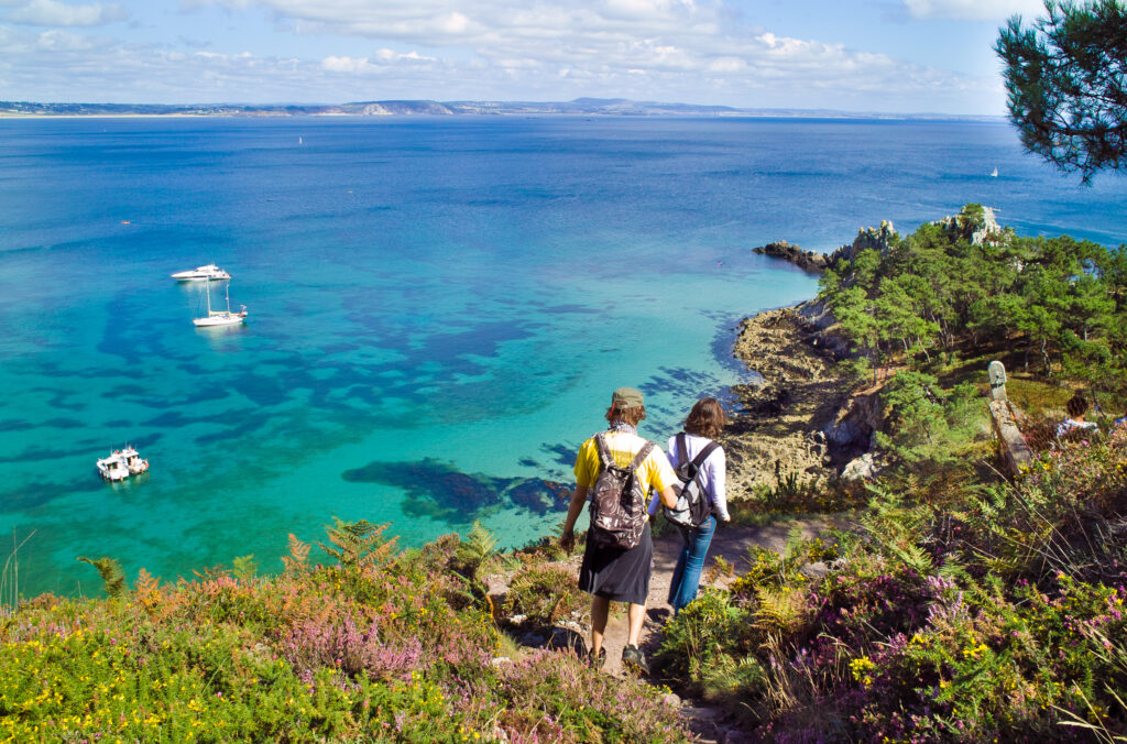 Randonnée à Crozon, Morgat en Bretagne