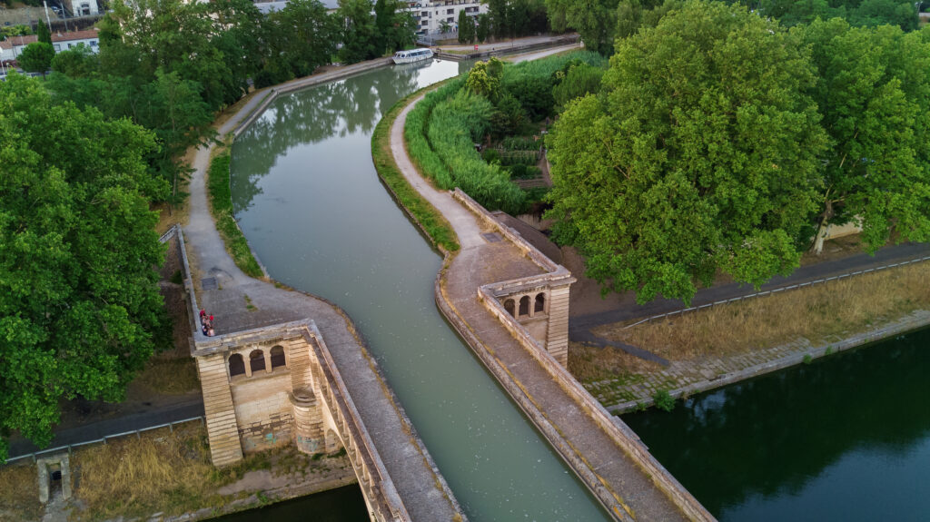 Le pont-canal de l'Orb