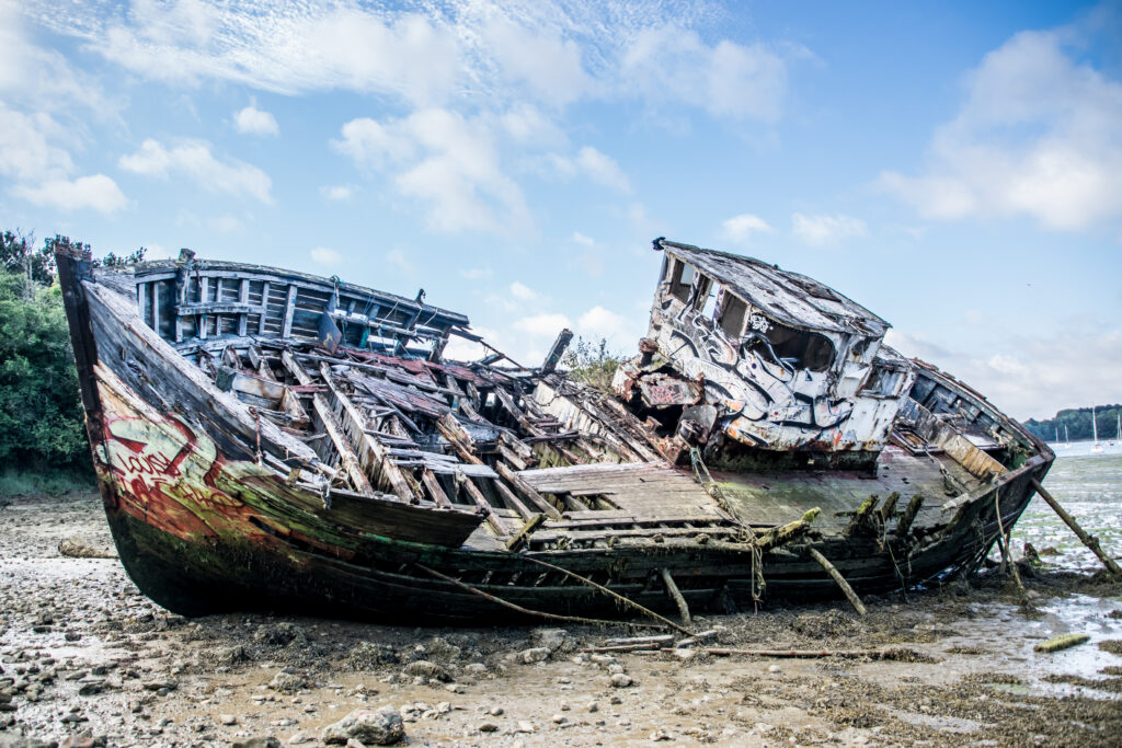 Cimetière de bateaux de Quelmer 