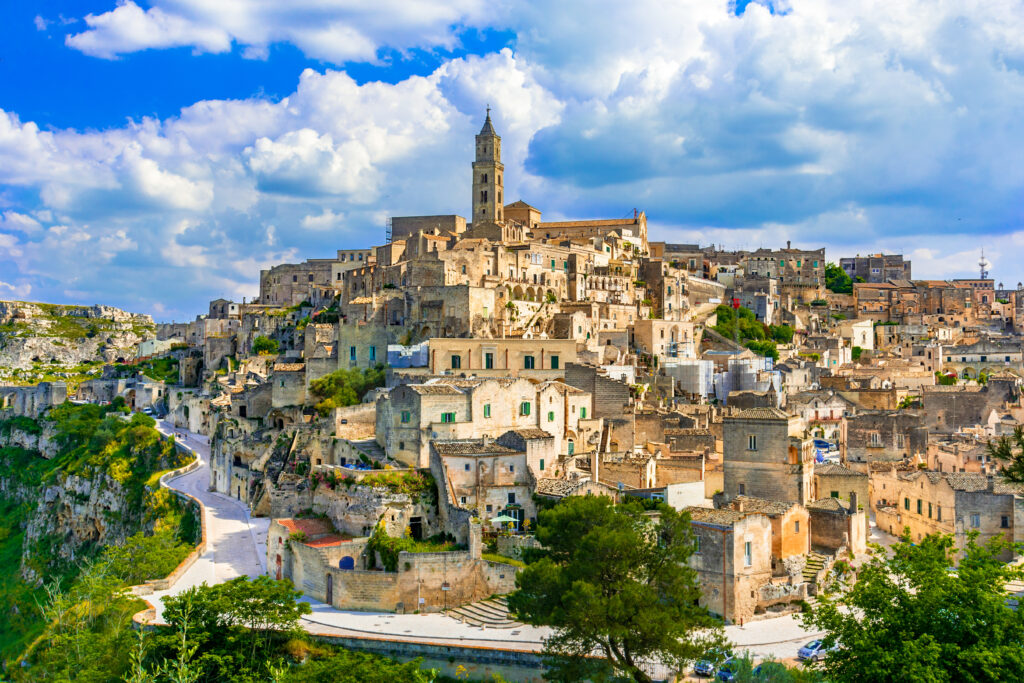 Vue sur Matera