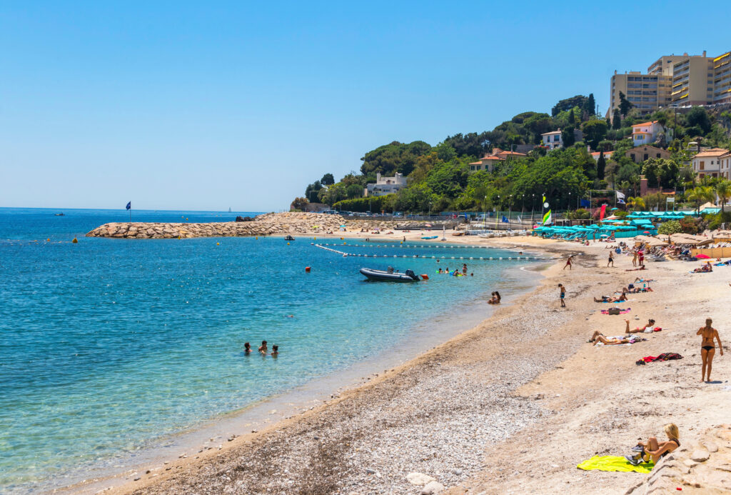 Plage Marquet, incontournables du Cap d'Ail