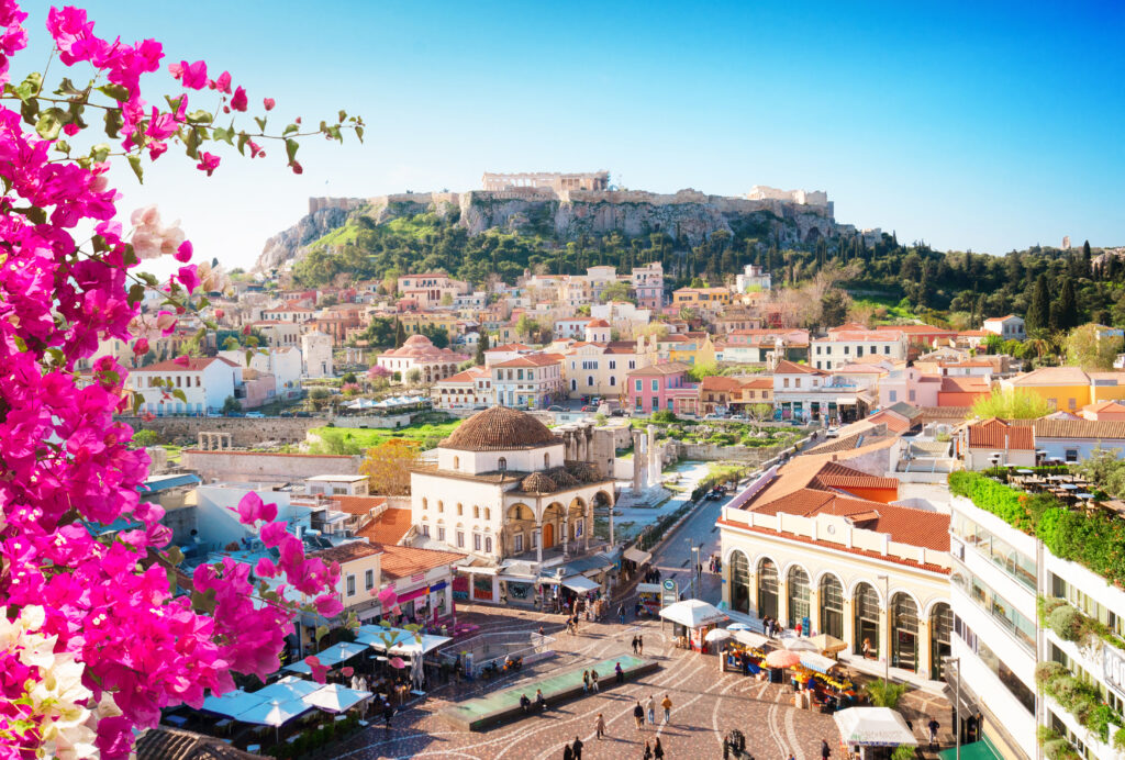 Vue sur Athènes