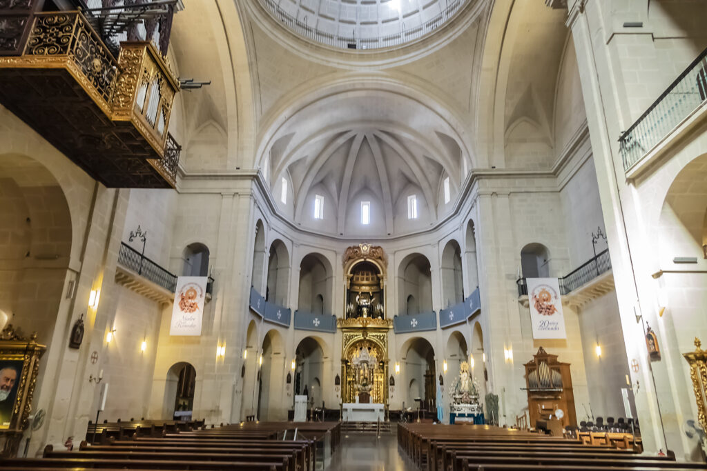 Intérieur de la cocathédrale de San Nicolás