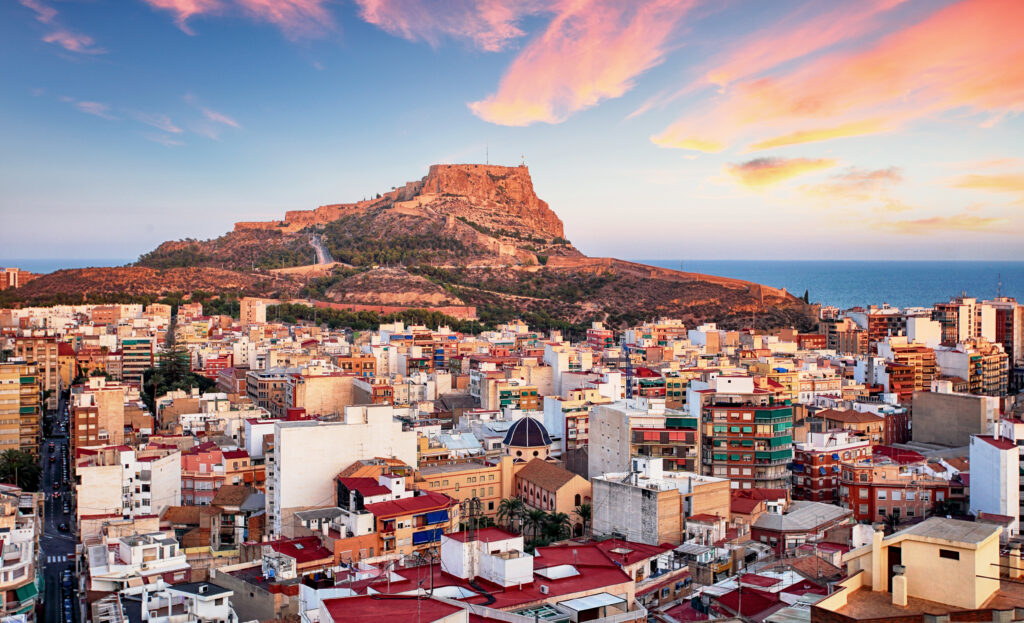Vue sur Alicante