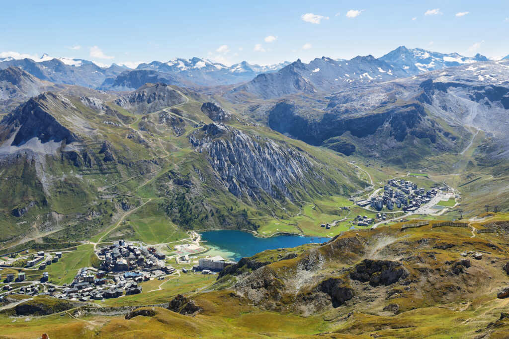 Vue sur Tignes