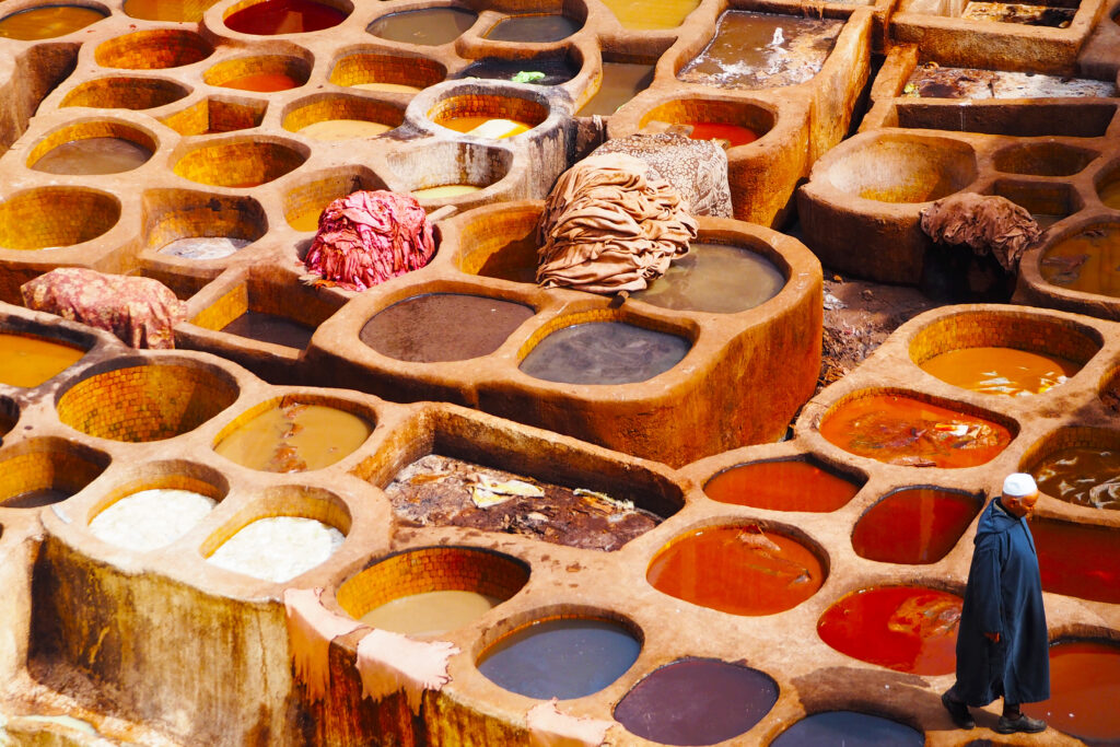 Tanneries chouara - Fès