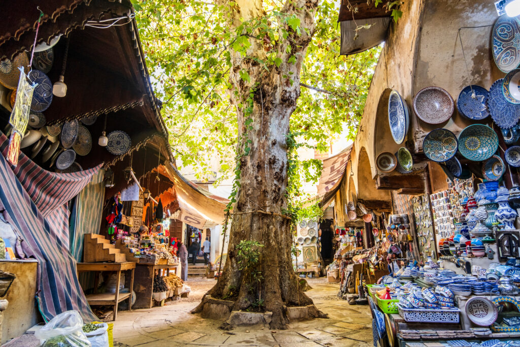 Souk à Fès