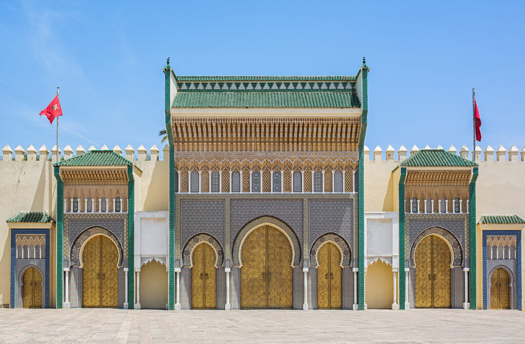 Façade du Palais Dar El Makhzen