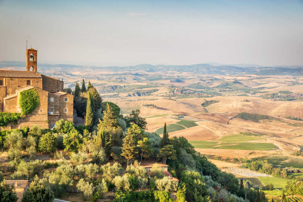 Vue sur Montalcino