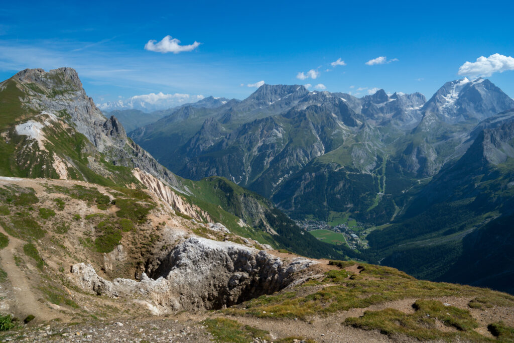 Les Alpes du massif de la Vanoise aux dessus de Pralognan-la-Vanoise