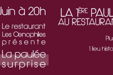 Première paulée dijonnaise au restaurant Les oenophiles