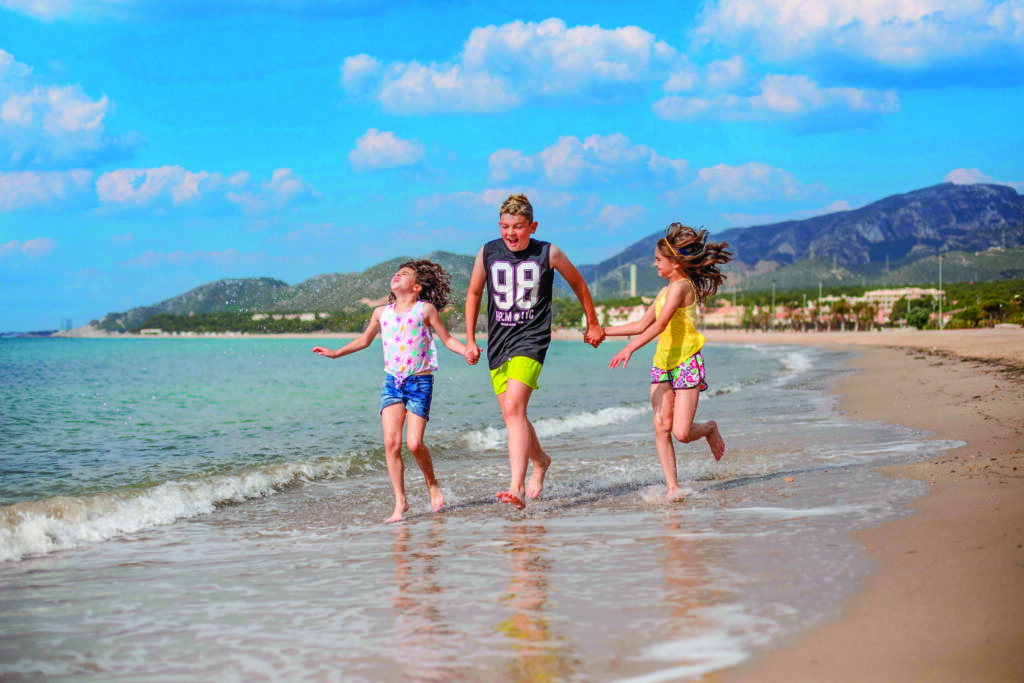 Plage de l'Hospitalet de l'Infant.
